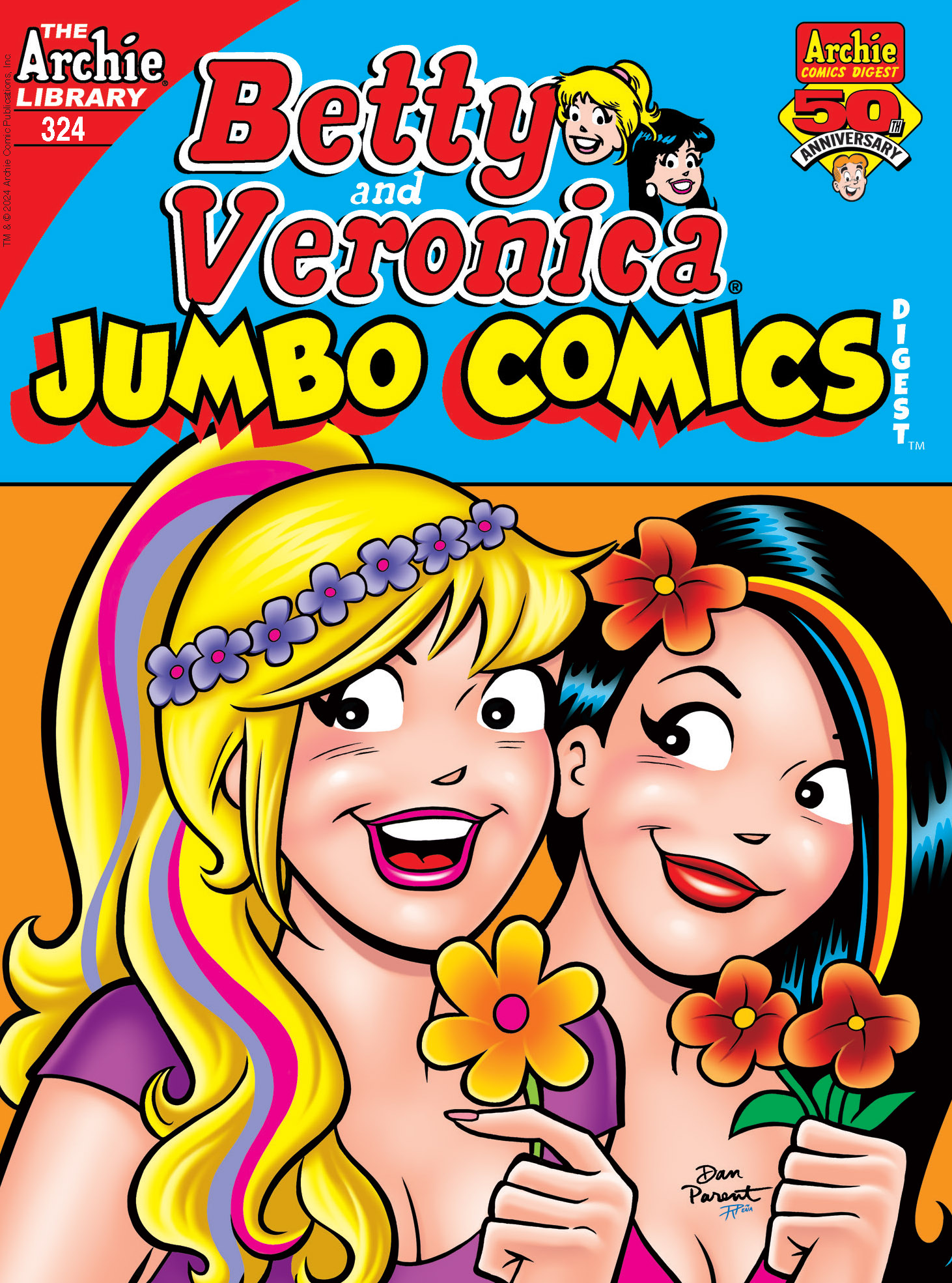 This image is the cover for the book Betty & Veronica Double Digest #324, Betty & Veronica Double Digest