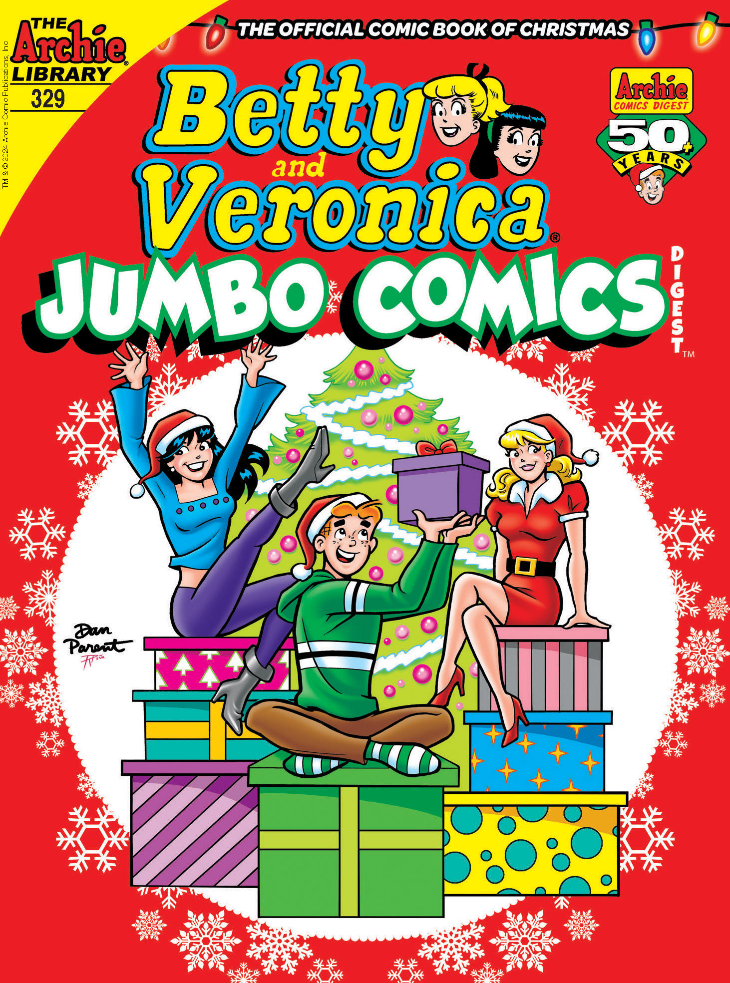 This image is the cover for the book Betty & Veronica Double Digest #329, Betty & Veronica Double Digest