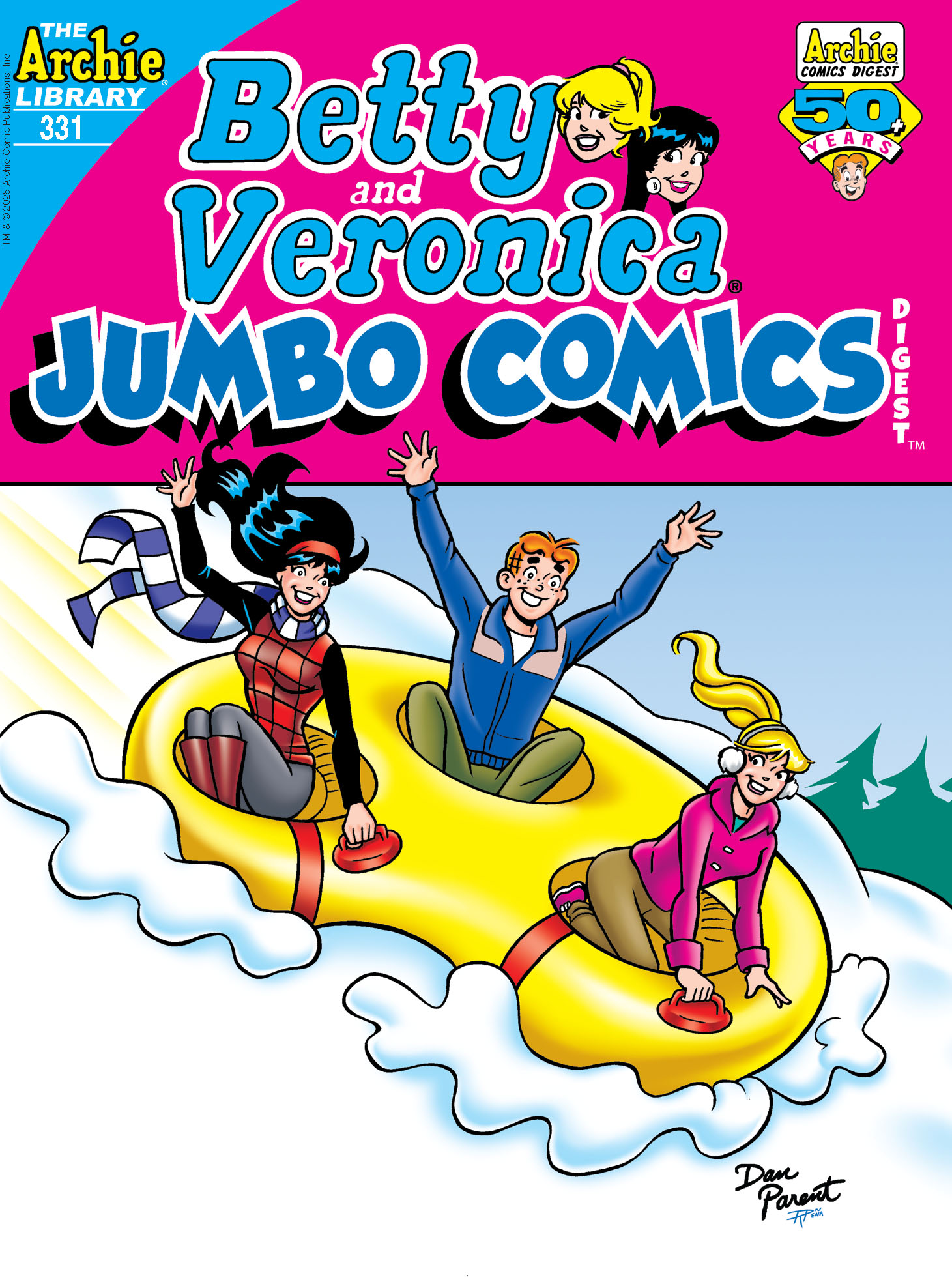 This image is the cover for the book Betty & Veronica Double Digest #331, Betty & Veronica Double Digest