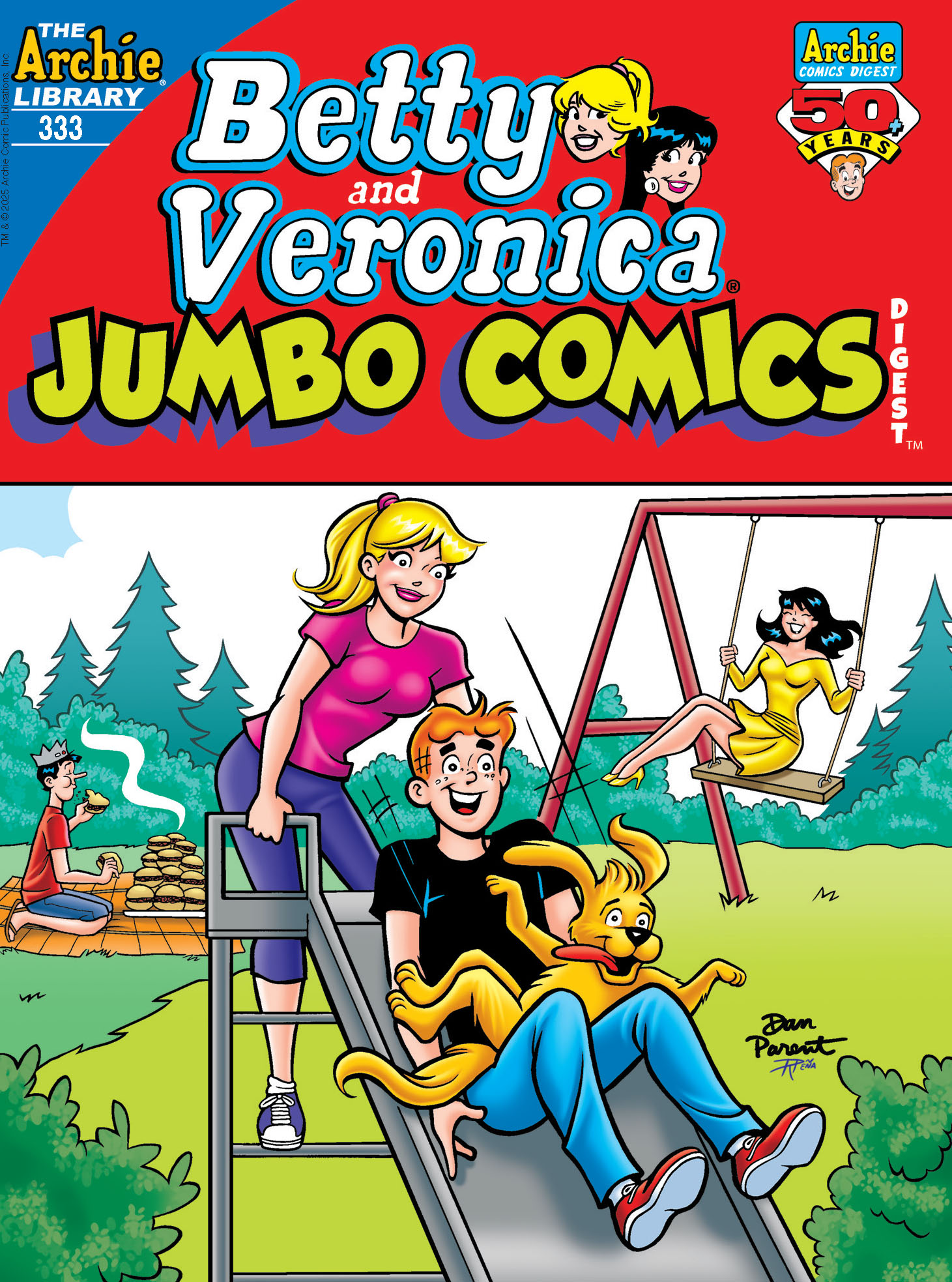 This image is the cover for the book Betty & Veronica Double Digest #333, Betty & Veronica Double Digest