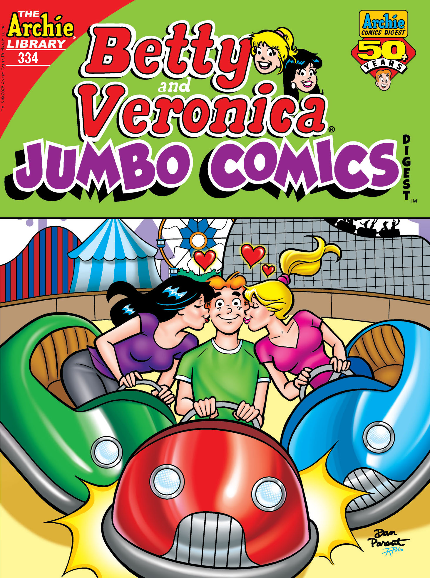 This image is the cover for the book Betty & Veronica Double Digest #334, Betty & Veronica Double Digest