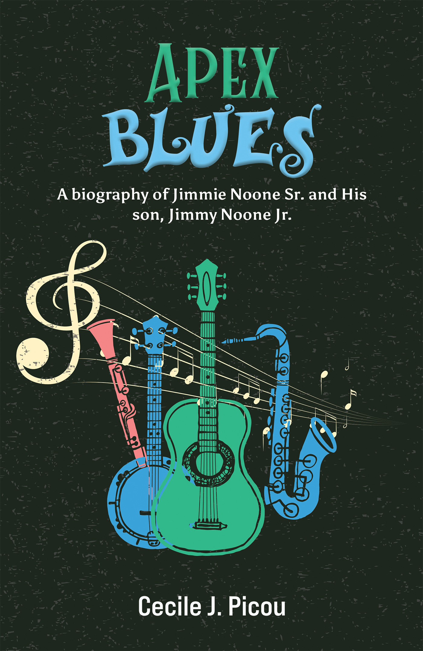 This image is the cover for the book Apex Blues