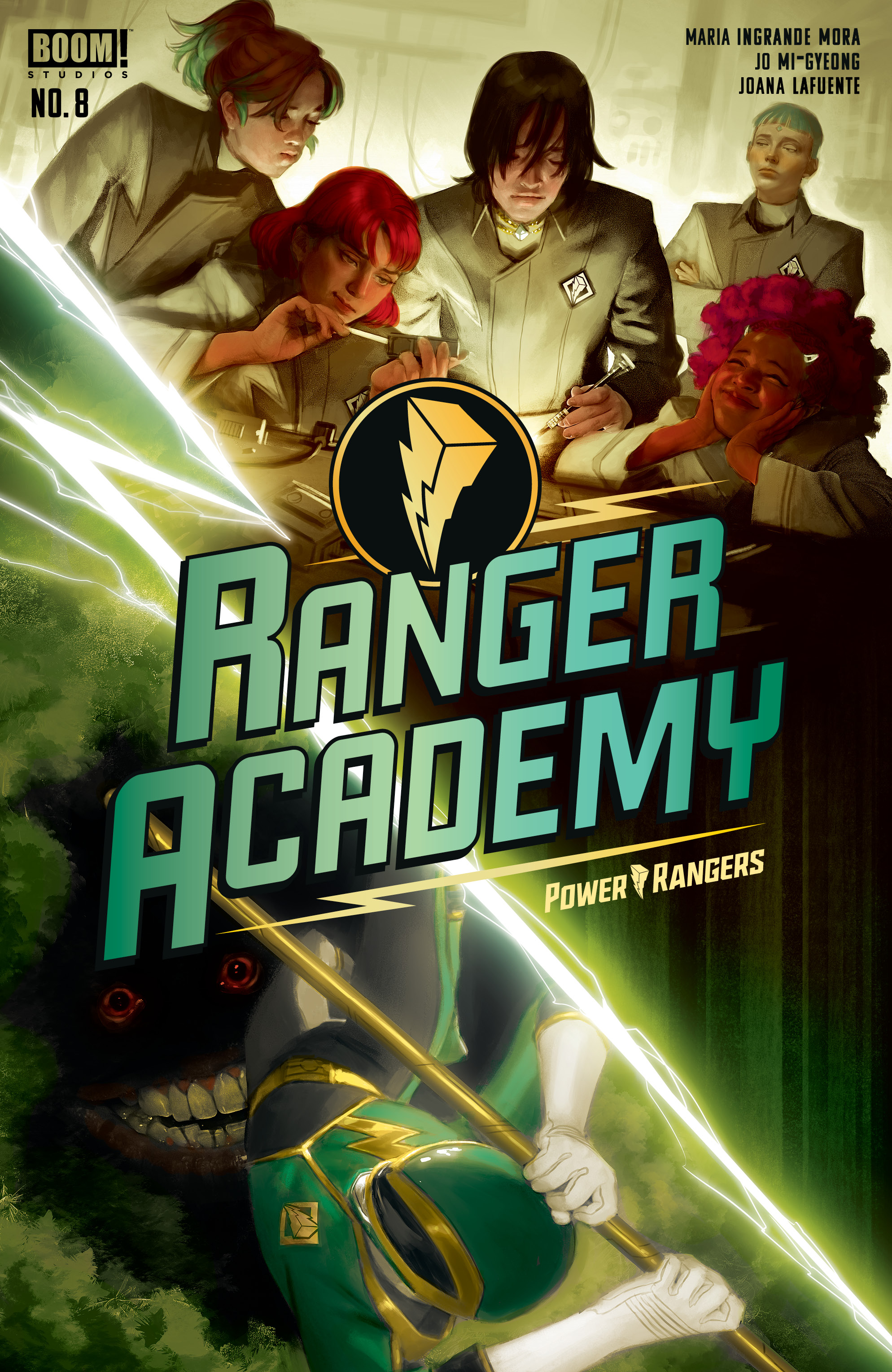 This image is the cover for the book Ranger Academy #8, Ranger Academy