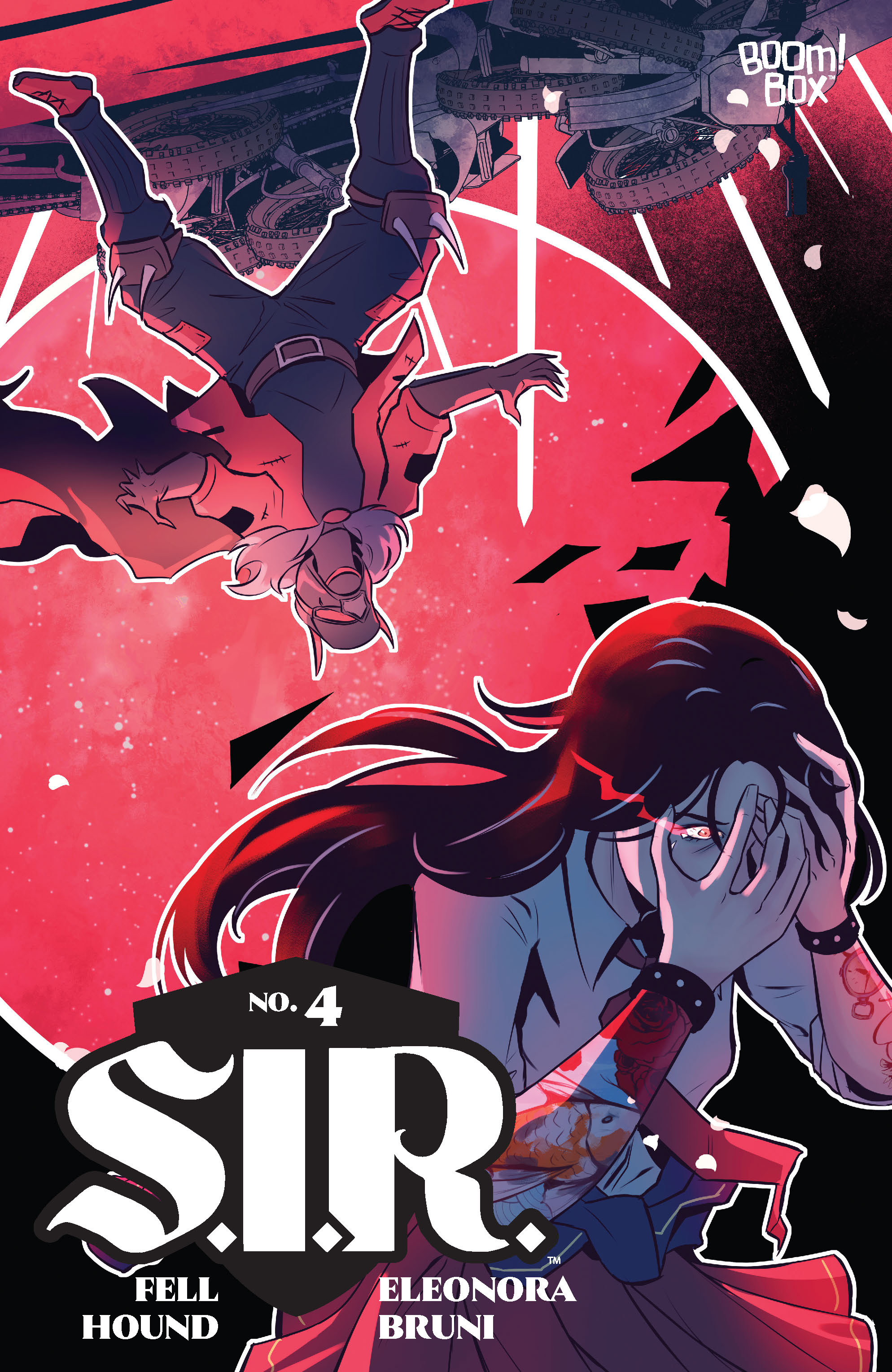 This image is the cover for the book S.I.R. #4, S.I.R.