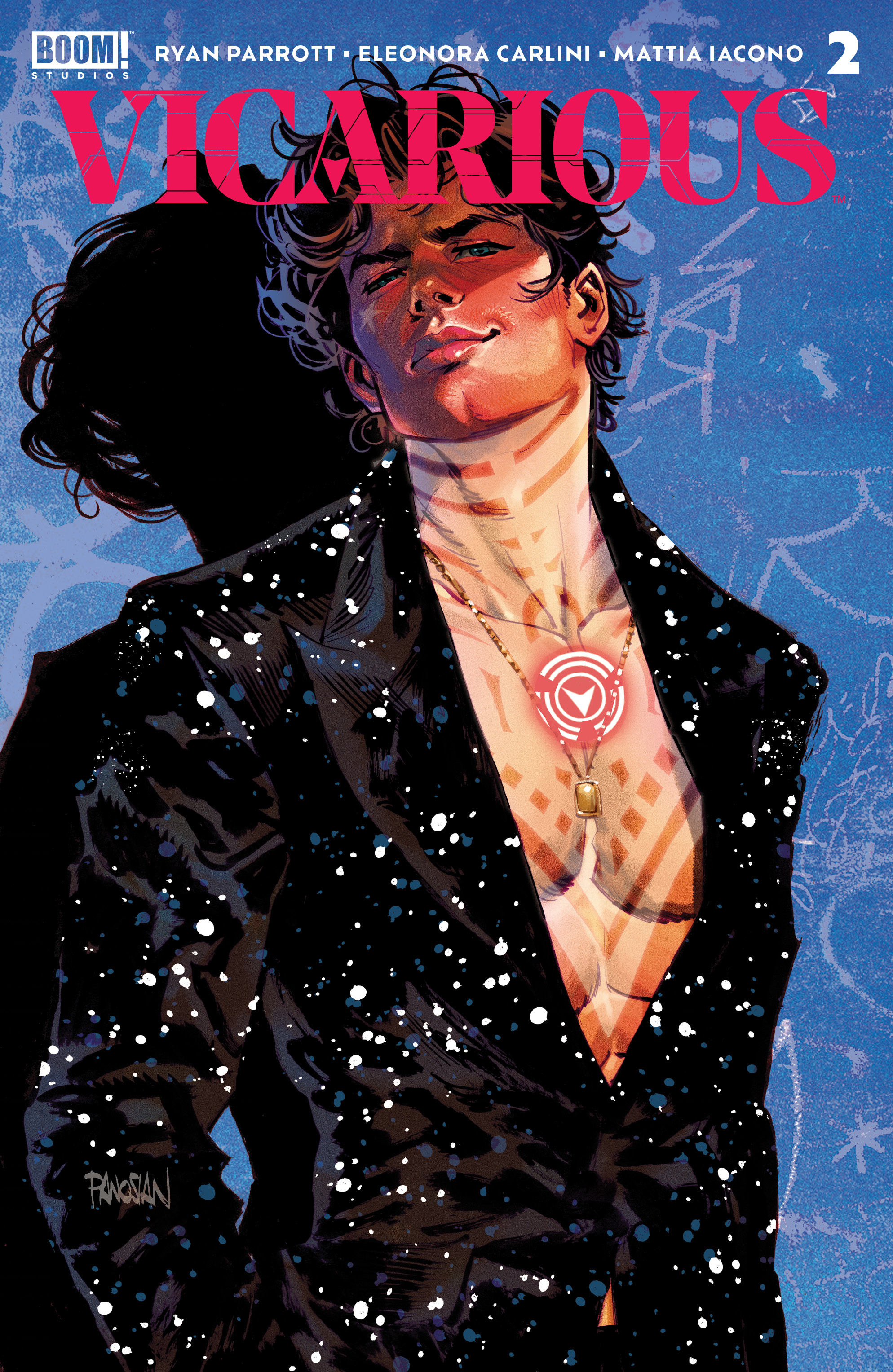 This image is the cover for the book Vicarious #2, Vicarious