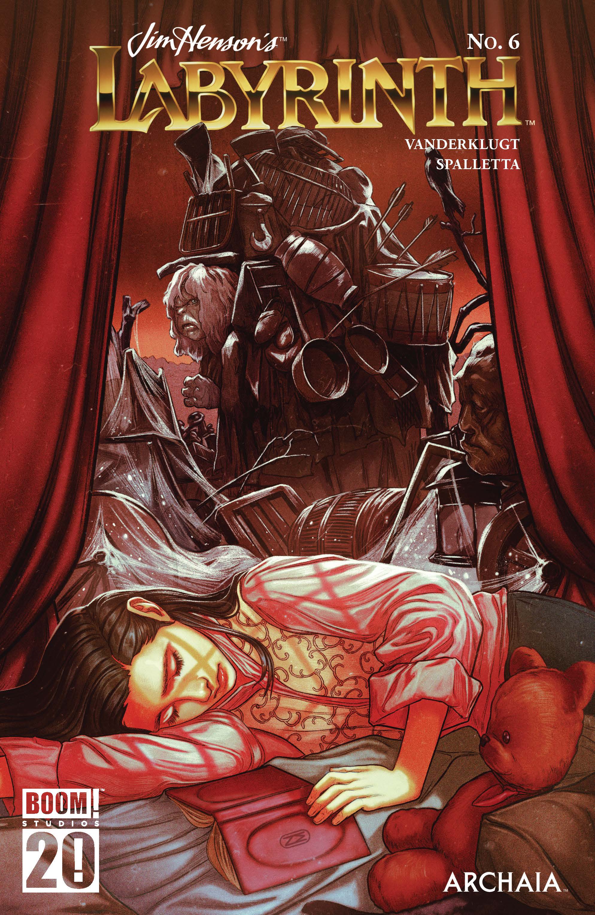 This image is the cover for the book Jim Henson's Labyrinth #6, Jim Henson's Labyrinth