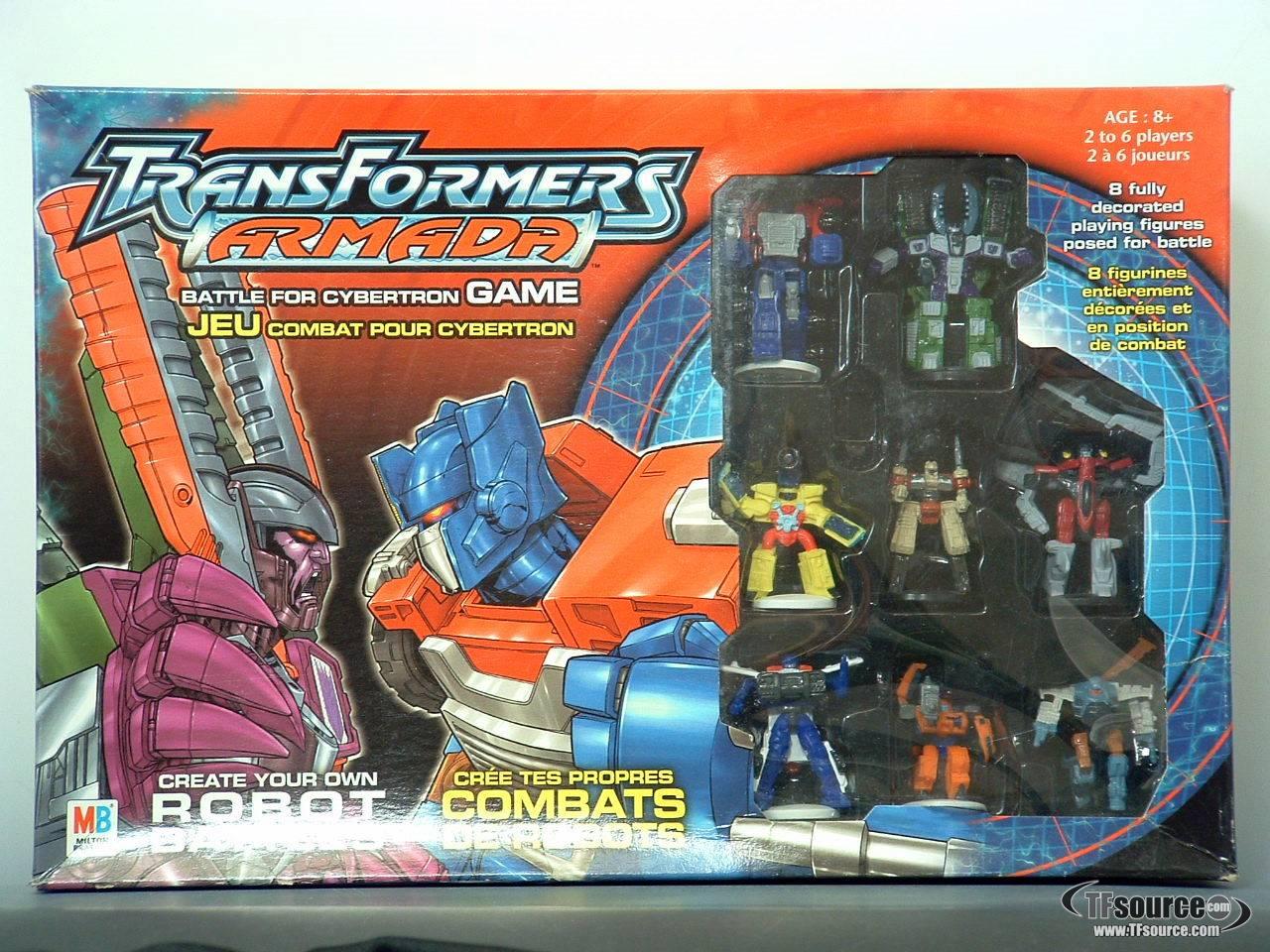 Board Game Battle for Cybertron Transformers Armada Hasbro