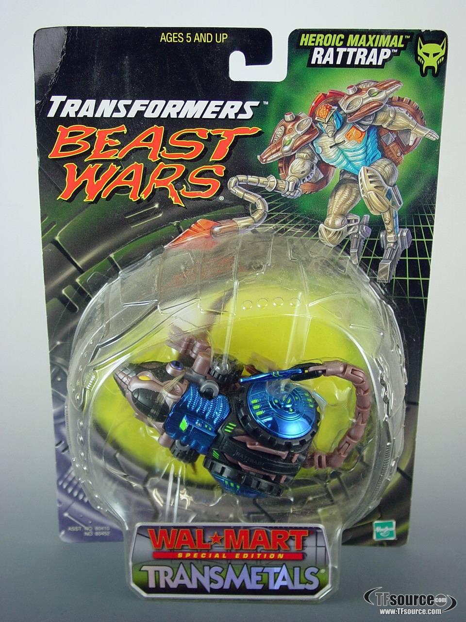 Rattrap Exclusive Deluxe Class Transformers Beast Wars Transmetals Hasbro