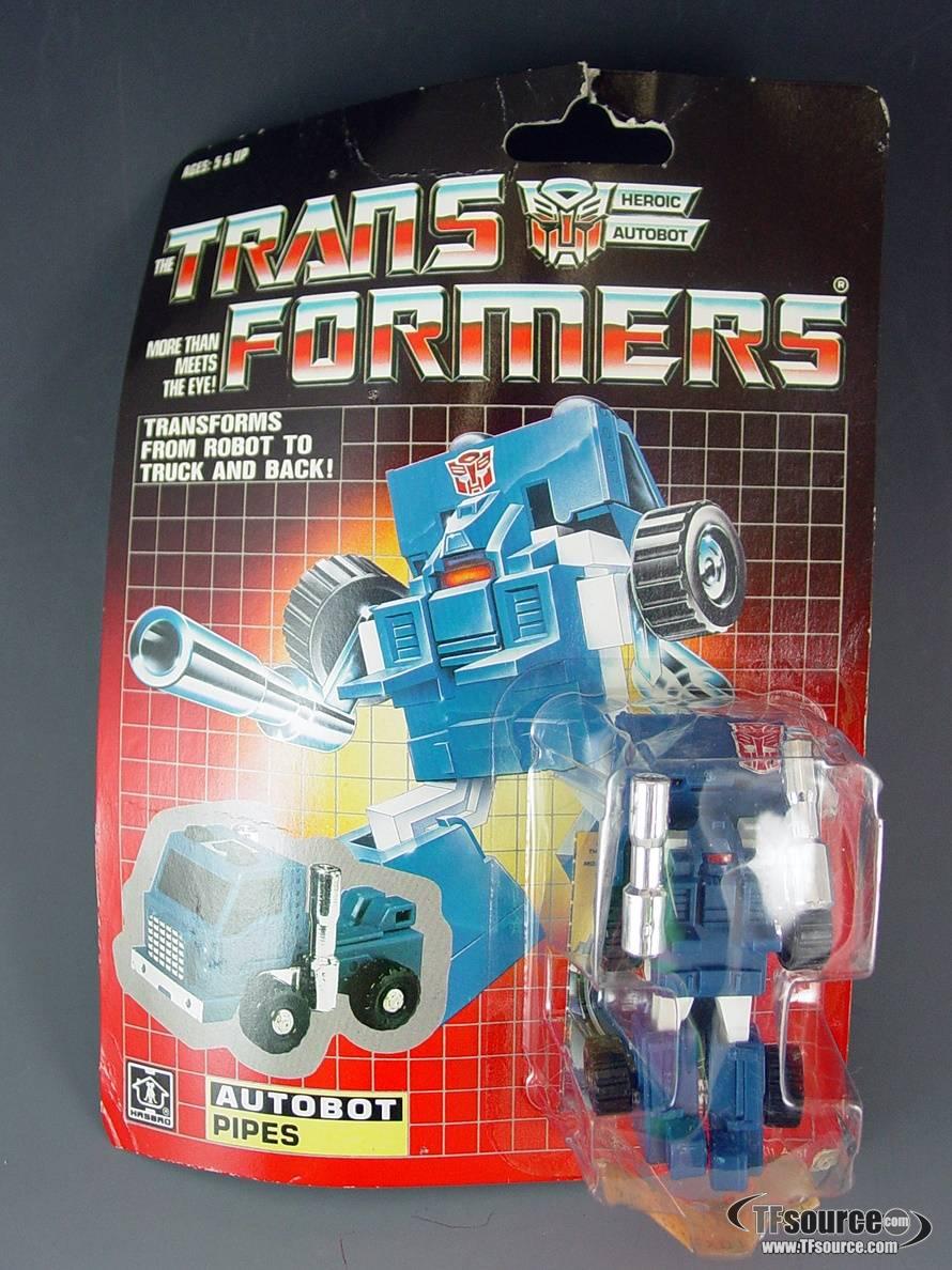 Pipes Transformers G1 Transformers Generation One Hasbro