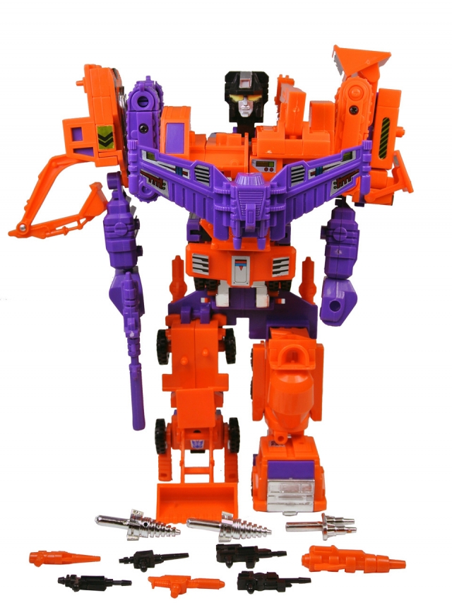 Devastator Orange Version Transformers G2 Transformers Generation Two