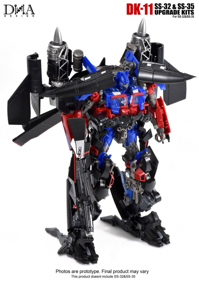DK11 Upgrade Kit for Transformers Studio Series SS32 Optimus Prime and SS35 Jetfire DNA Design