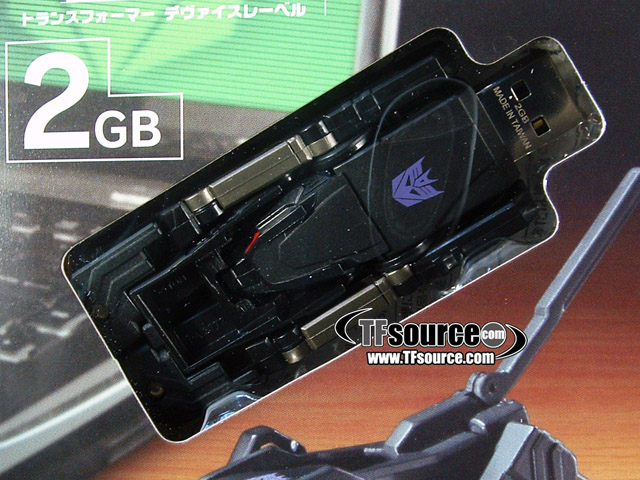 Ravage Transforming USB Flash Memory 2GB | Transformers Device Label ...