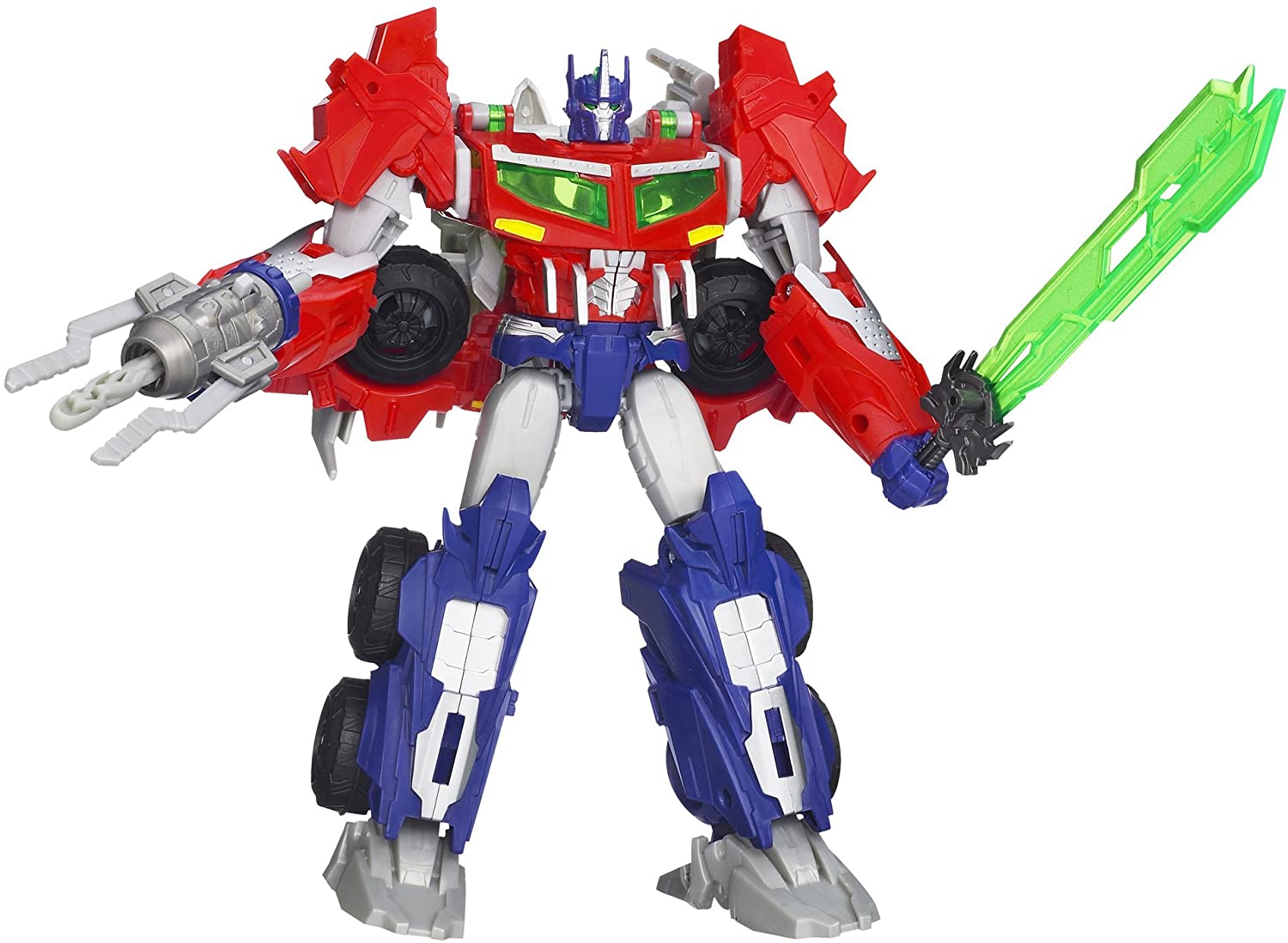 transformers prime beast hunters voyager class optimus prime