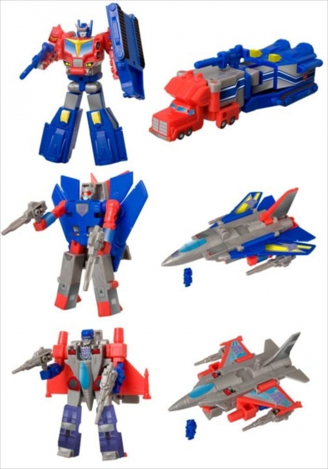 Star Convoy Buster Hydra Set of 3 Transformers Kabaya Candy Kit