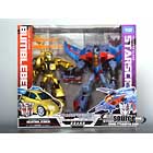 Japanese Transformers Animated - Bumblebee vs. Starscream