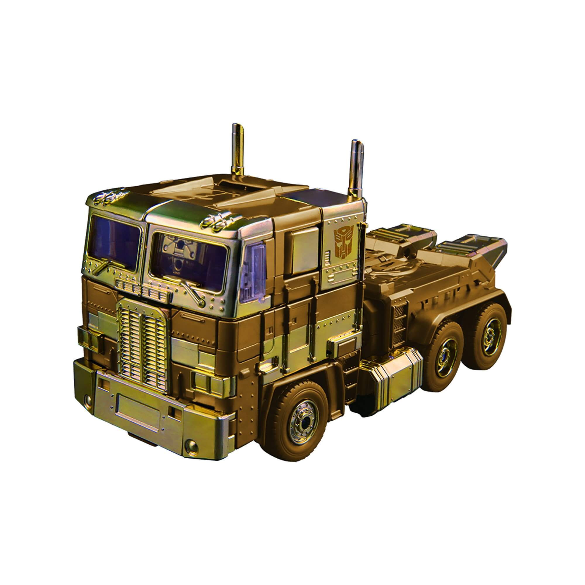 MP-10 Optimus Prime Convoy Golden Lagoon Exclusive Version | Transformers Master - Picture 10 of 11