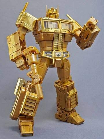 MP-10 Optimus Prime Convoy Golden Lagoon Exclusive Version | Transformers Master - Picture 9 of 11