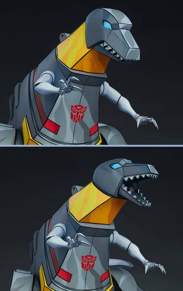 Grimlock Statue Classic Scale Transformers G1 Generation One Hasbro