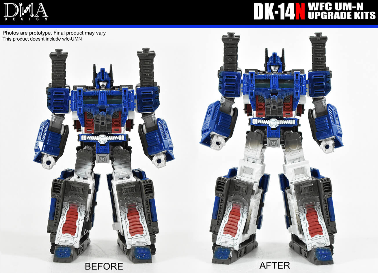 DK14N Upgrade Kit for Transformers War for Cybertron Siege WFC08