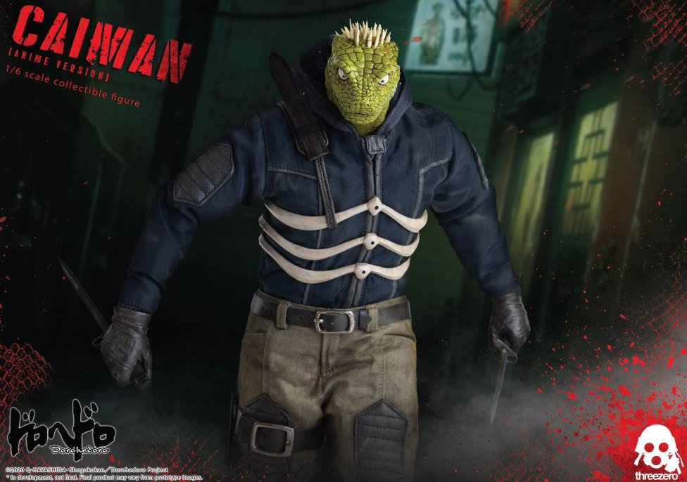 Threezero Dorohedoro Caiman Anime Version 1:6 Scale Figure