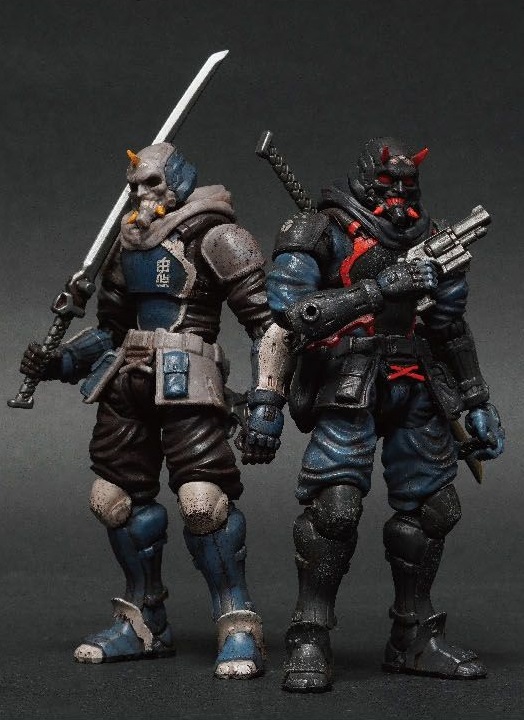ミリタリー Acid Rain FAV-A46 Misshaku & Naraen Acid Rain FAV-A46 Misshaku & Naraen Action Figure Set