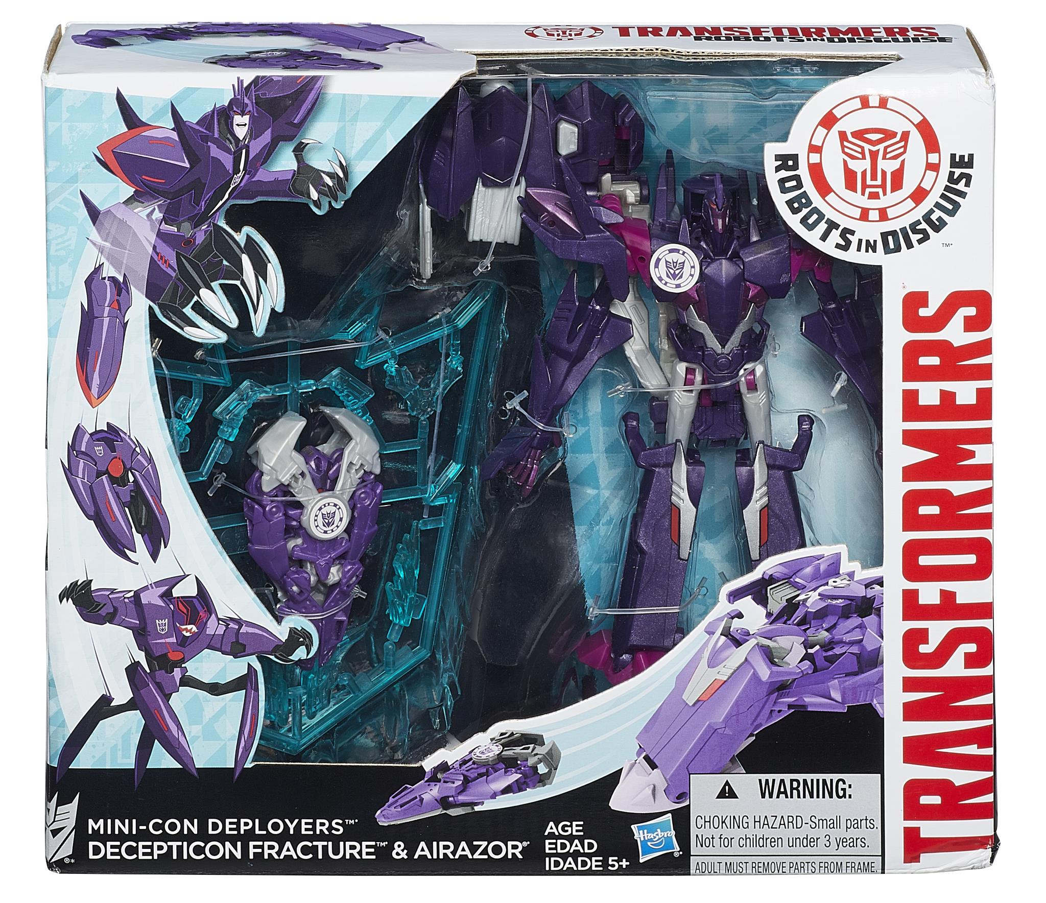 Fracture with Airazor | Robots in Disguise 2001 Transformers Figure ...