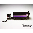 WST  Worlds Smallest Transformers - Loose - Black Optimus Prime and Trailer