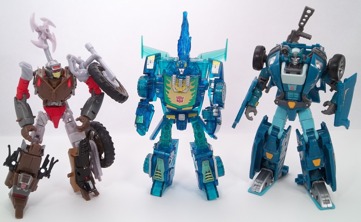 Hot Rod Kup and Blurr Autobot 3-Pack e-hobby Exclusive | Transformers United