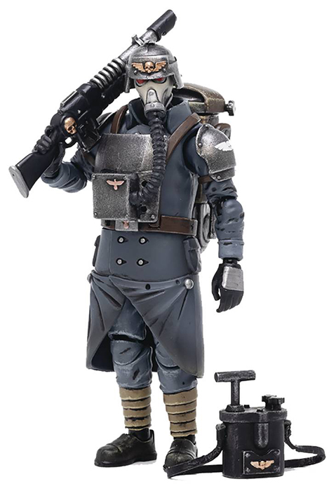 Death Korps of Krieg Veteran Squad Guardsman Demolitions Specialist 1/18 Scale | Warhammer 40K | Joy Toy