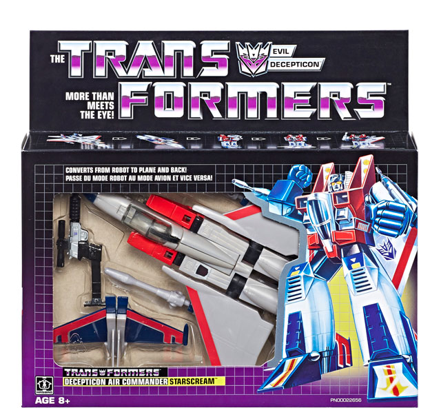 Transformers G1 Starscream | Transformers Vintage G1 Reissues