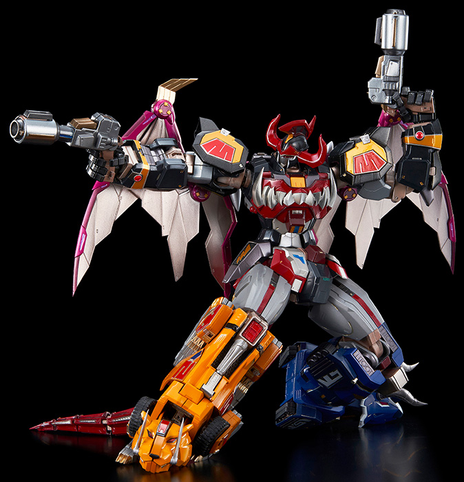 Dino Megazord Go! Kara Kuri Combine Mighty Morphin Power Rangers