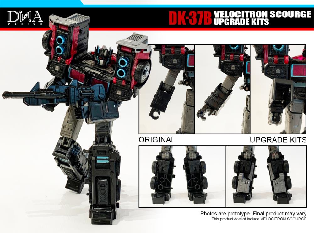 DK37B Upgrade Kit for Transformers Legacy Laser Optimus Prime Leader
