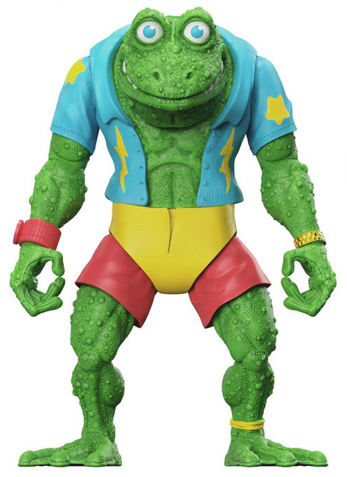 Playmates Teenage Mutant Ninja Turtles TMNT Retro Genghis Frog 5” Figure NEW