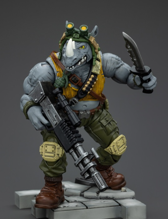 Rocksteady | JoyToy TMNT Figure | Toygeek