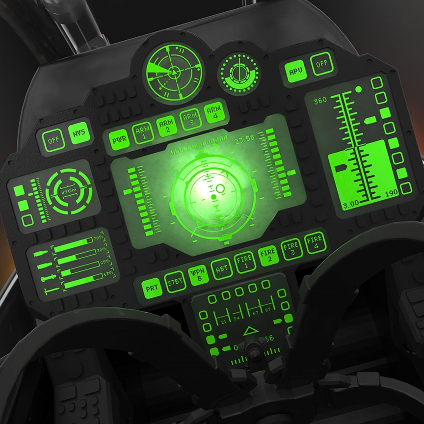G.I. Joe Assault Copter Dragonfly (XH-1) | Hasbro Classified Series 3rd Party Ac - Bild 21 von 23
