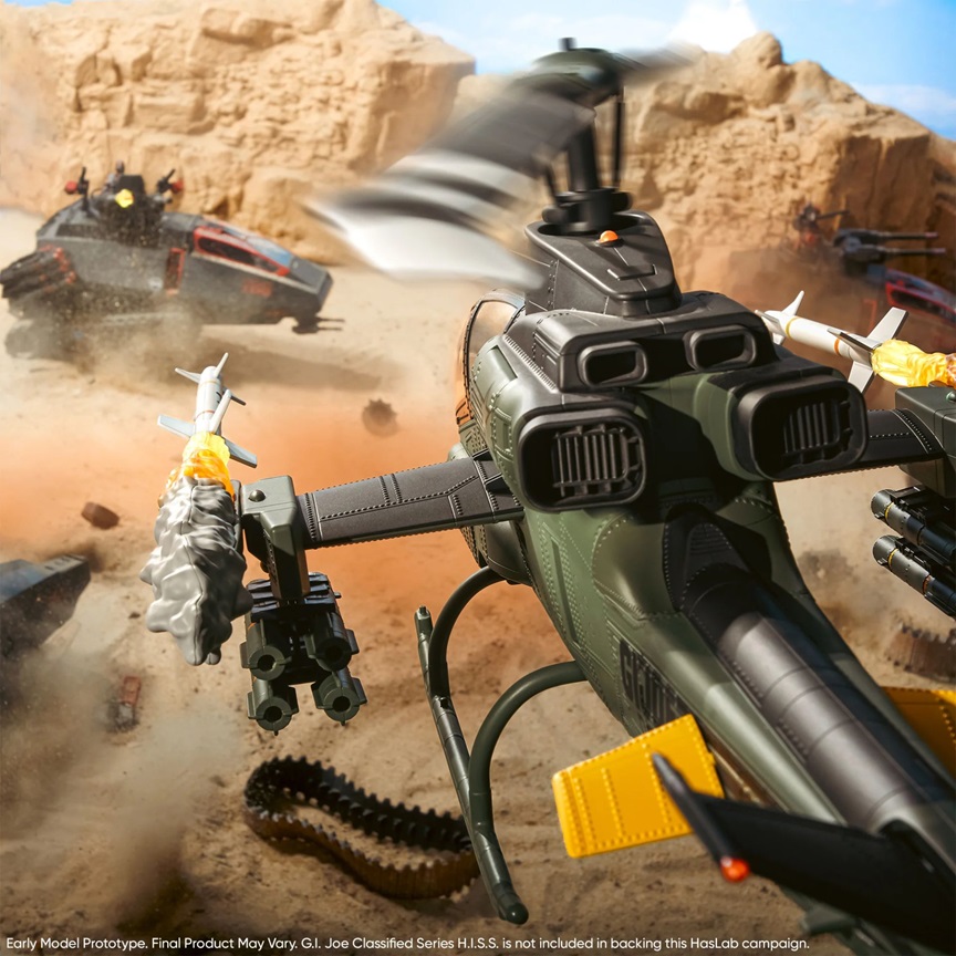 G.I. Joe Assault Copter Dragonfly (XH-1) | Hasbro Classified Series 3rd Party Ac - Bild 10 von 23