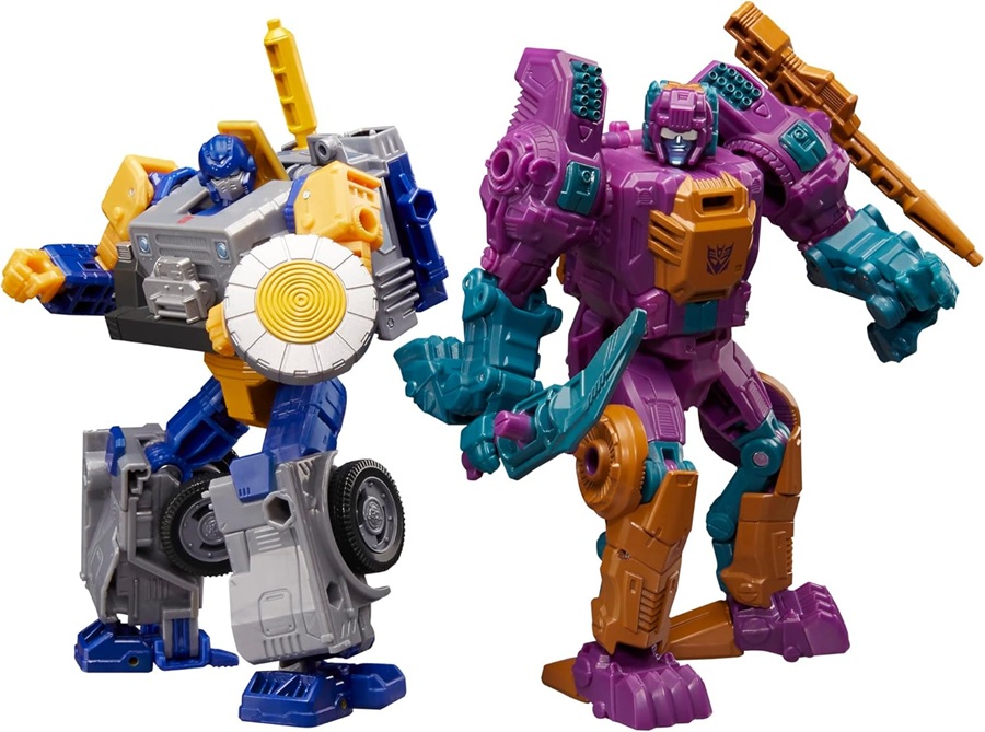 Fisitron and Carnivac Set of 2 Deluxe Class | Transformers: Age of the Primes Wreck 'n Doom Collection | Hasbro, Takara Tomy