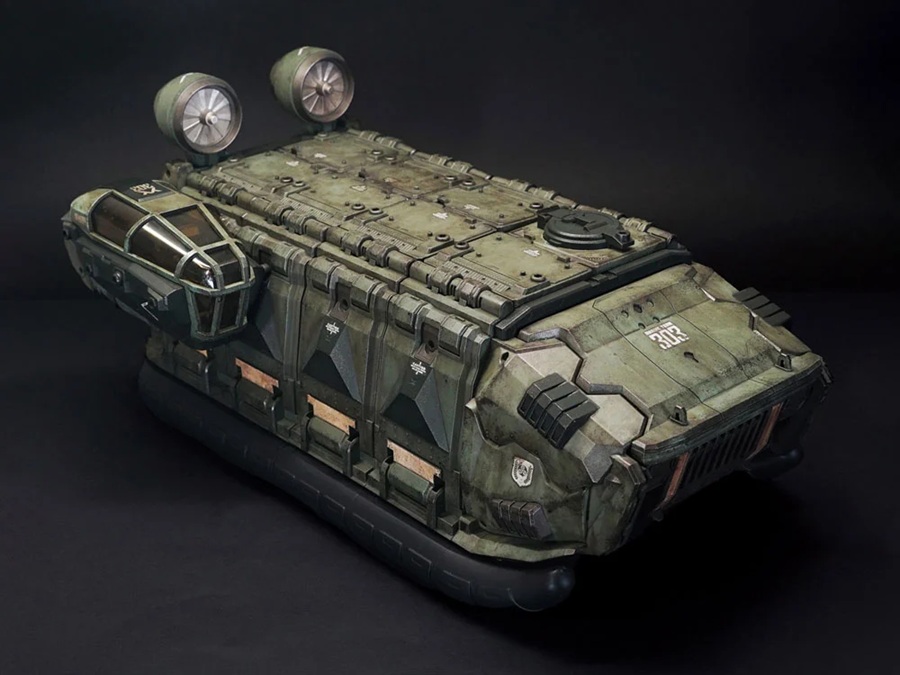 PBB-AR003 Marine Vorrathlander VL4m Vehicle 1/18 Scale | Acid Rain: Project Black Box | Fext Hobby