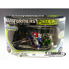 DOTM - Battle in the Moonlight - Cyberverse Optimus & Ratchet vs. Crankcase