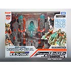 Japanese Transformers Prime - EZ-10 - Wheeljack with Spaceship
