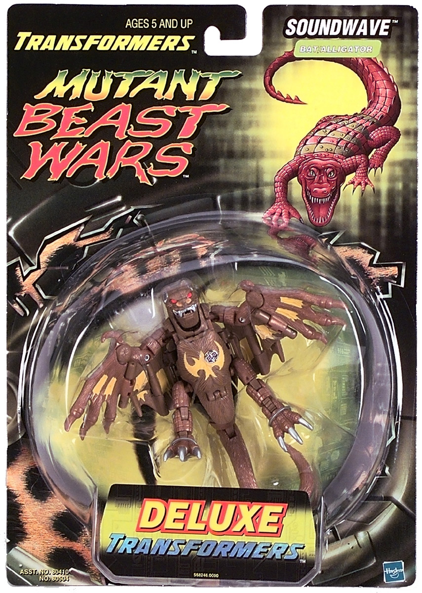 Soundwave Deluxe Class Transformers Beast Wars Mutant Hasbro