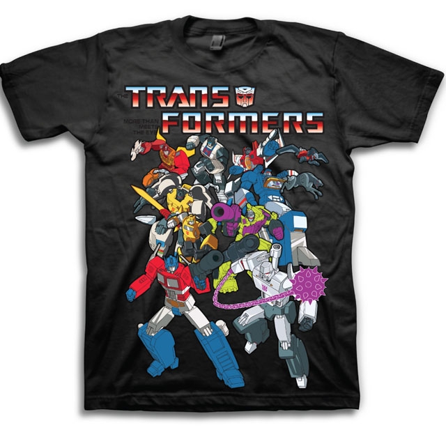 T-shirt Transformers Dinobot Grimlock - Brevet Unisexe Bleu - Cadeau Fan
