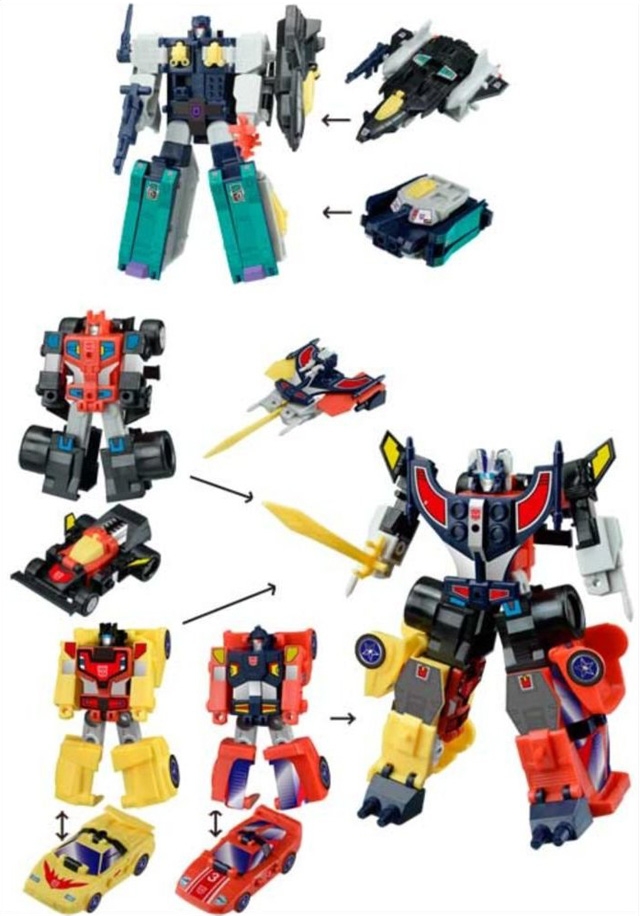 Assorted Box of 5 Figures Transformers Kabaya Candy Kit Takara Tomy