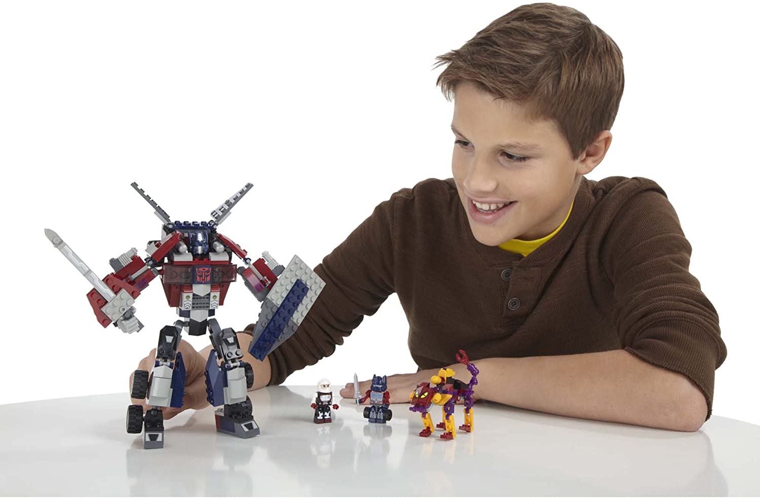 KREO TRANSFORMERS BEAST HUNTERS BEAST BLADE OPTIMUS PRIME