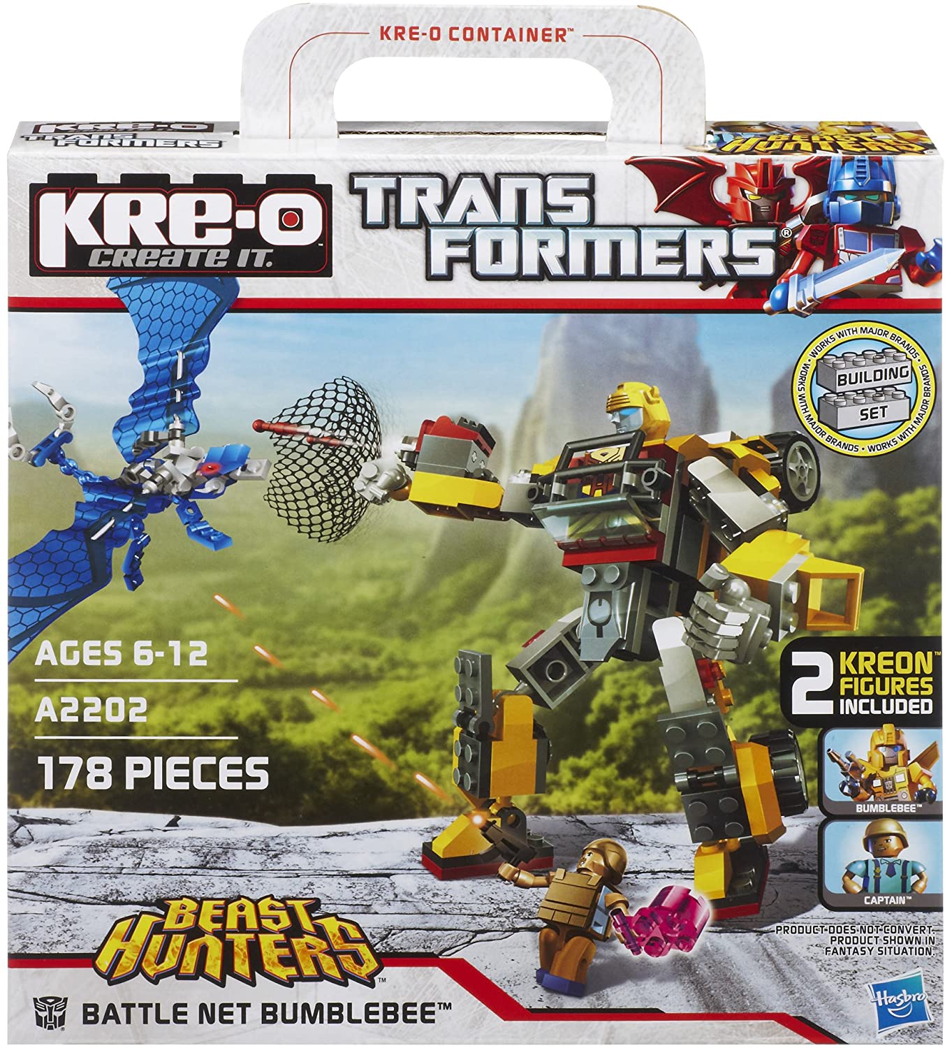 Battle Net Bumblebee Set | KRE-O Transformers Beast Hunters Hasbro