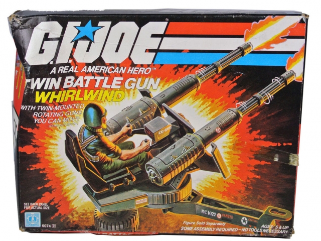 Twin Battle Gun 3.75-Inch Scale | G.I. Joe A Real American Hero ARAH