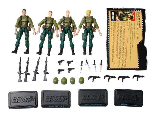 Troopers 3.75-Inch Scale | G.I. Joe 25th Anniversary