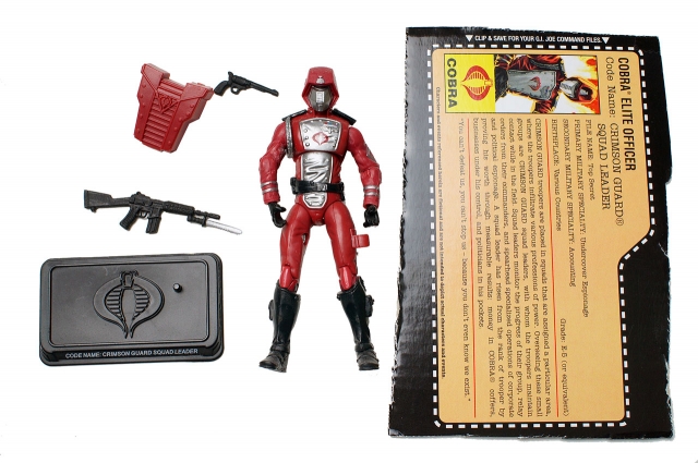 Crimson Guard Squad Leader 3.75-Inch Scale | G.I. Joe 25th Anniversary