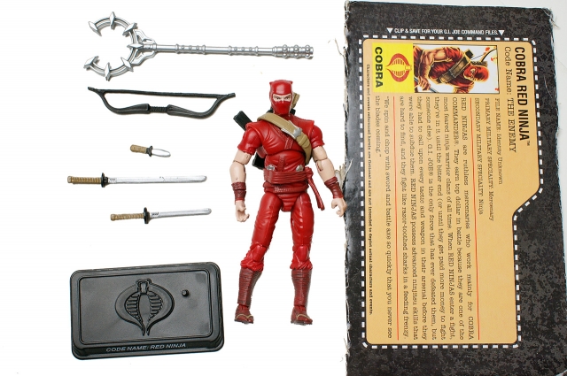 Red Ninja 3.75-Inch Scale | G.I. Joe 25th Anniversary