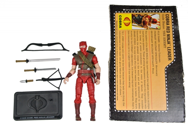 Red Ninja Leader 3.75-Inch Scale | G.I. Joe 25th Anniversary